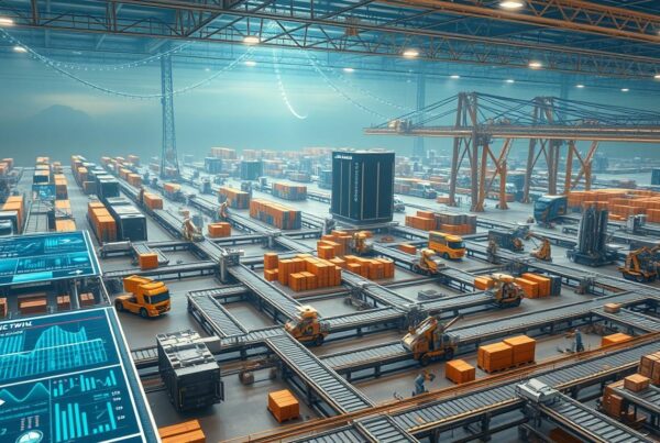 Digital twin supply chain optimization